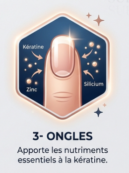 Des ongles durs, lisses et résistants